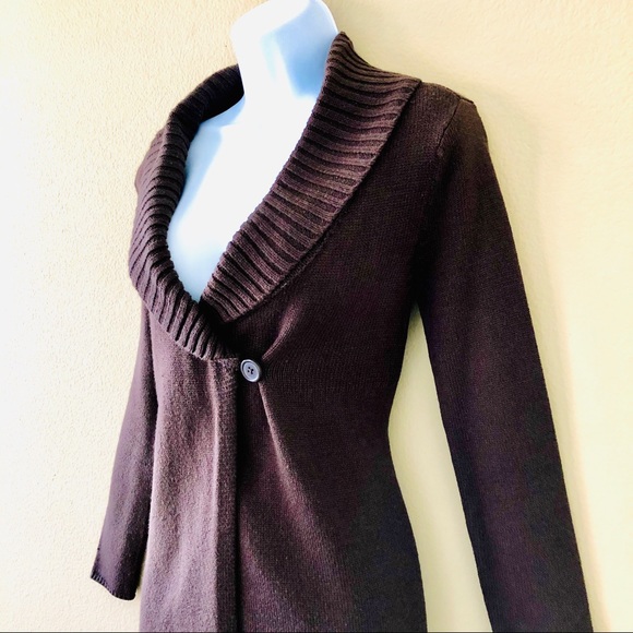 INC INTERNATIONAL CONCEPT⚡️Brown Cardigan_XS - Picture 3 of 8